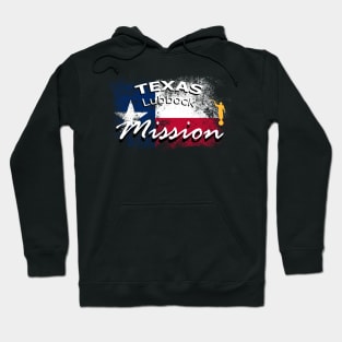 Texas Lubbock Mormon LDS Mission Missionary Gift Hoodie